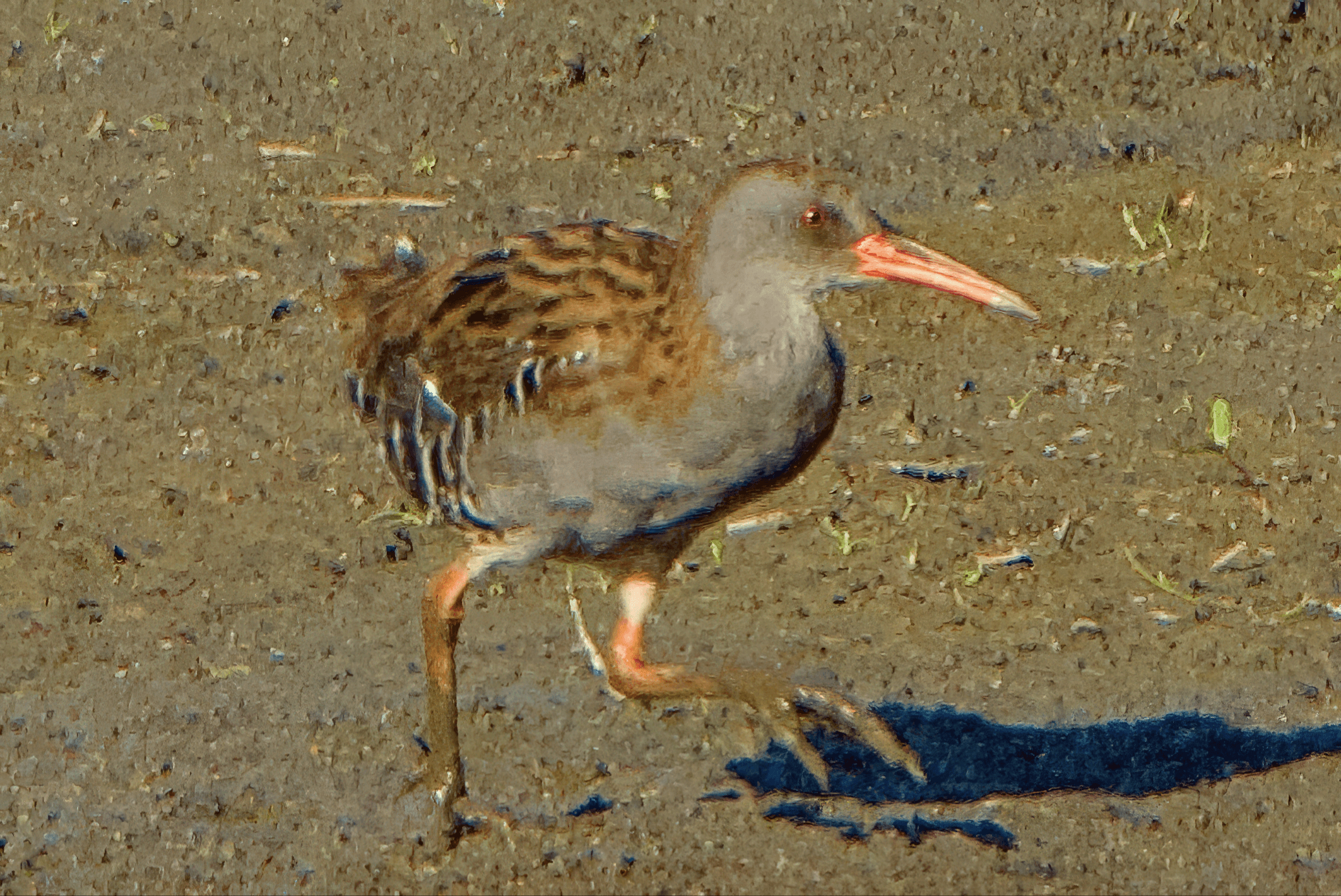 Luhtakana Järvelän kosteikolla